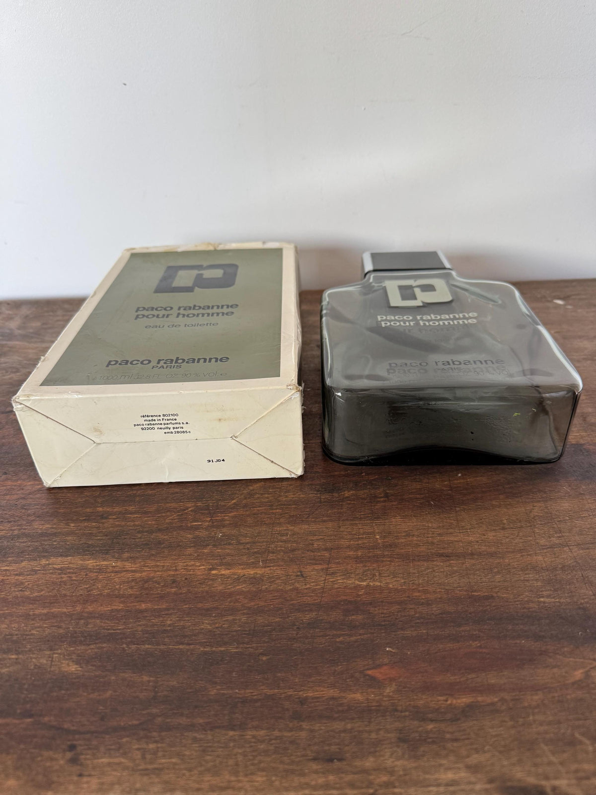 Flacon parfum ancien Paco Rabanne