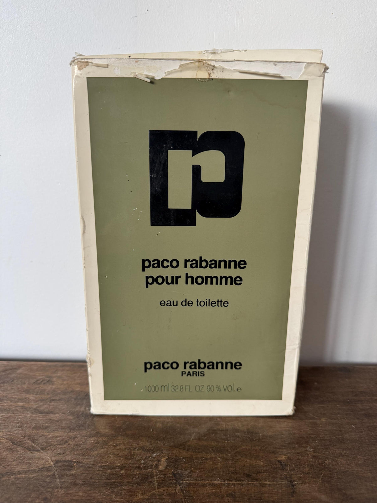 Flacon parfum ancien Paco Rabanne