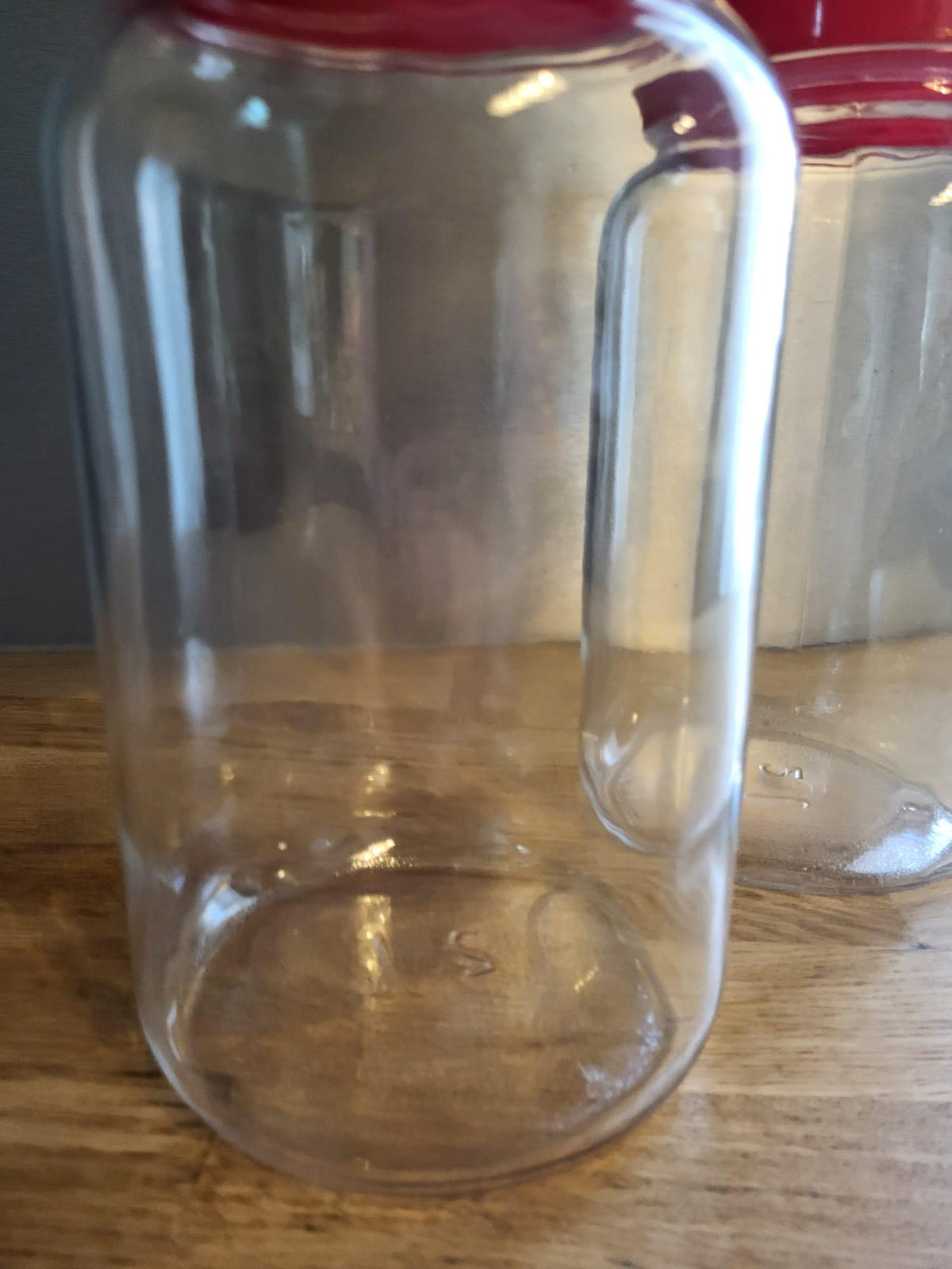 Pots verre vintage