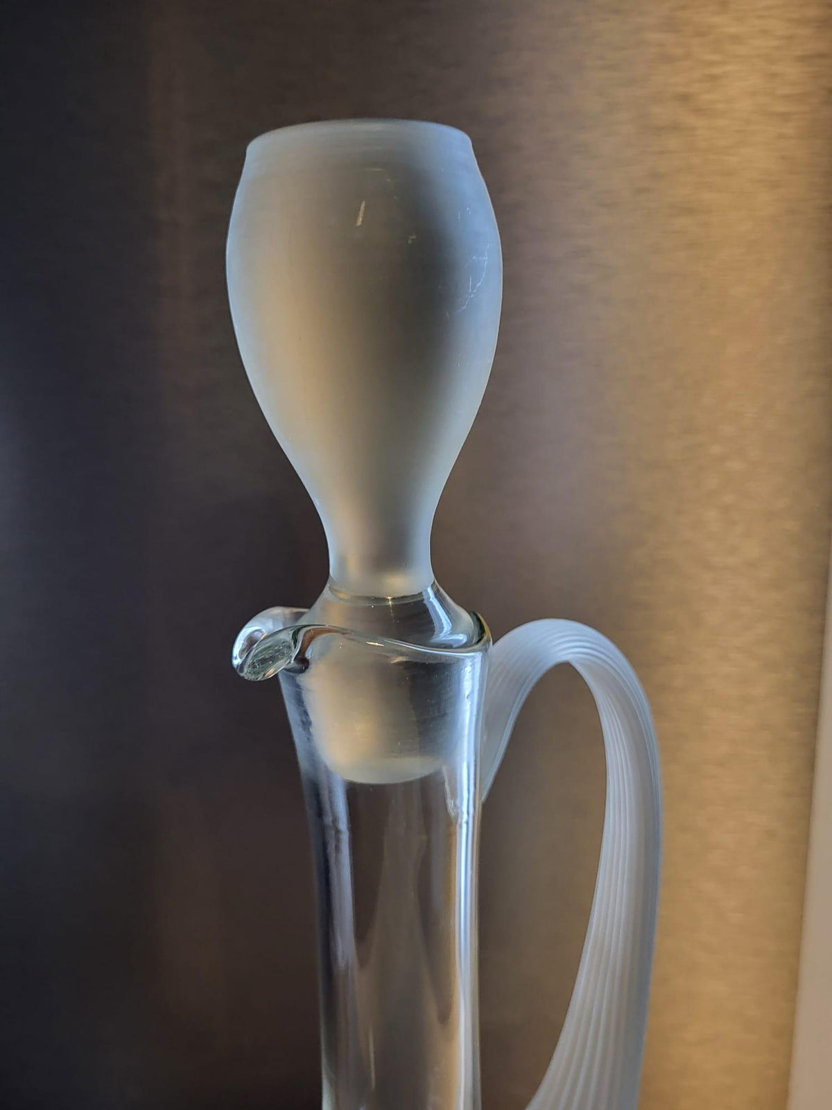 Carafe ancienne verre