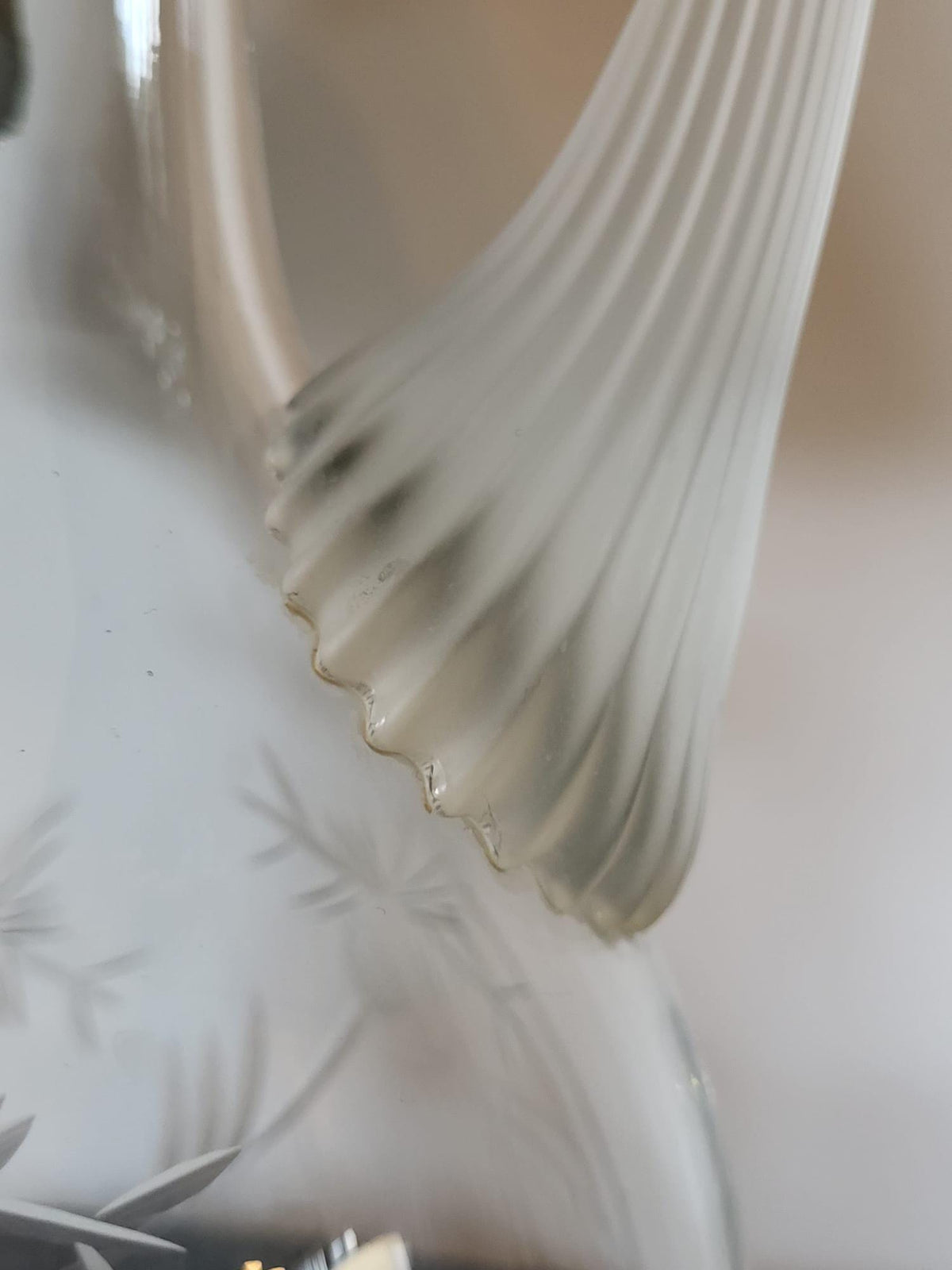 Carafe ancienne verre