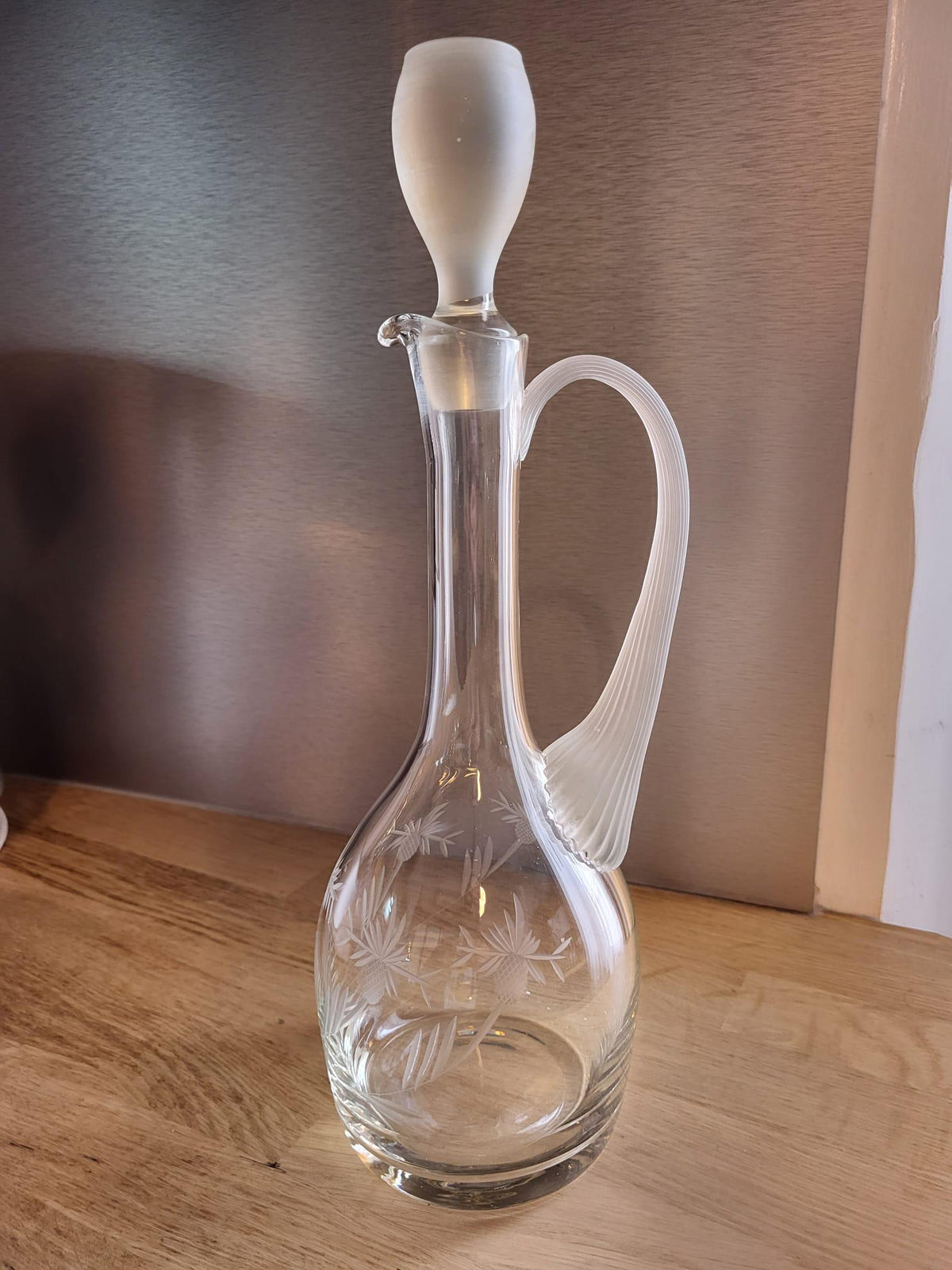 Carafe ancienne verre