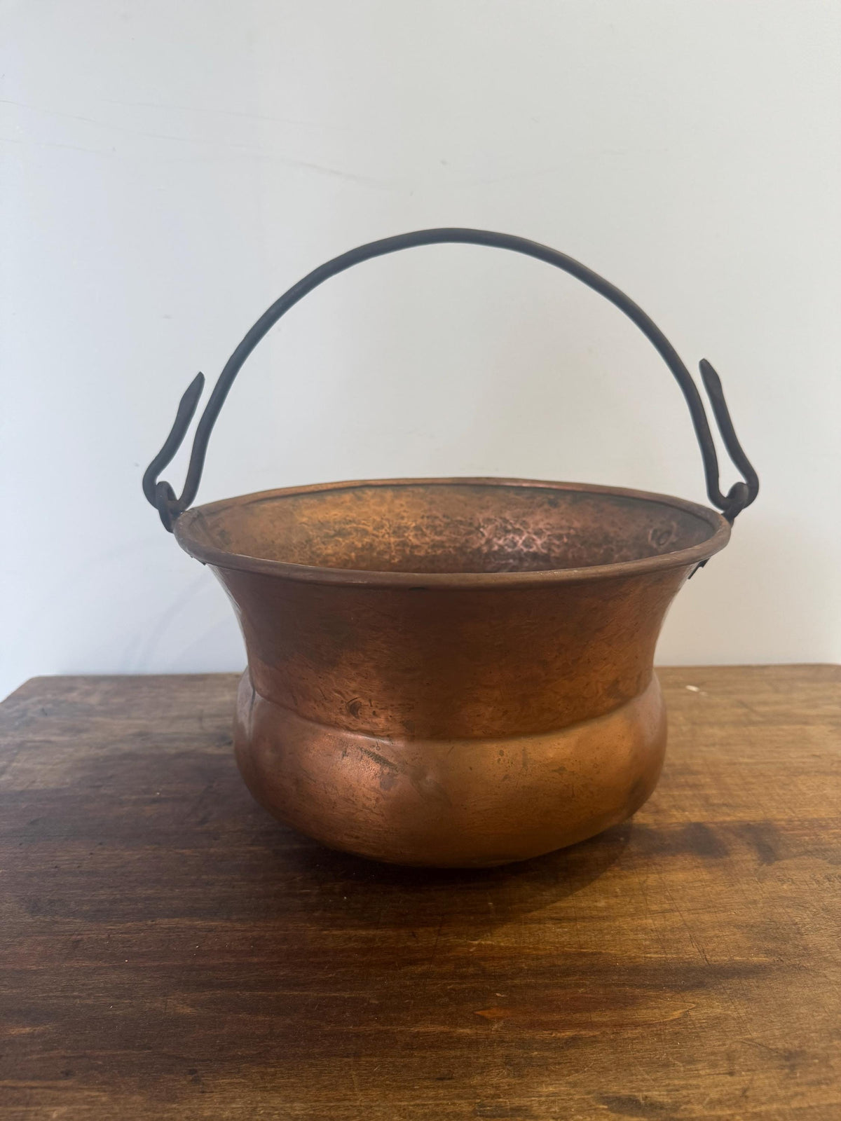 Chaudron cuivre ancien
