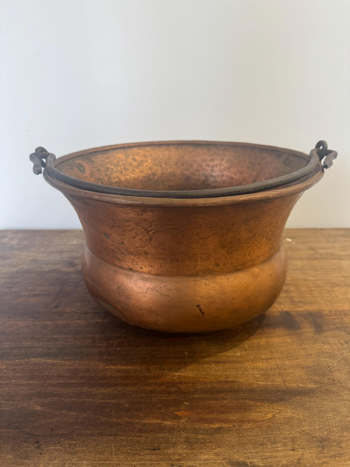 Chaudron cuivre ancien