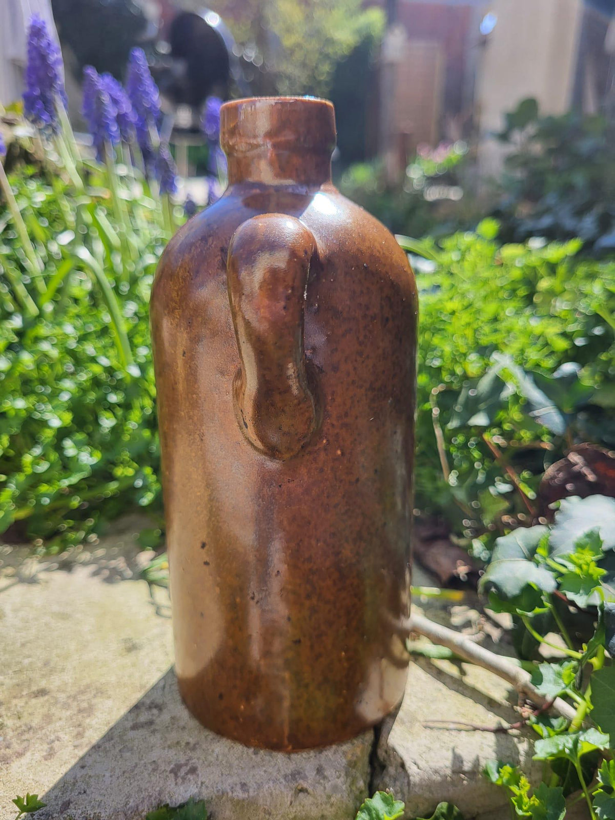 Bouteille en grés
