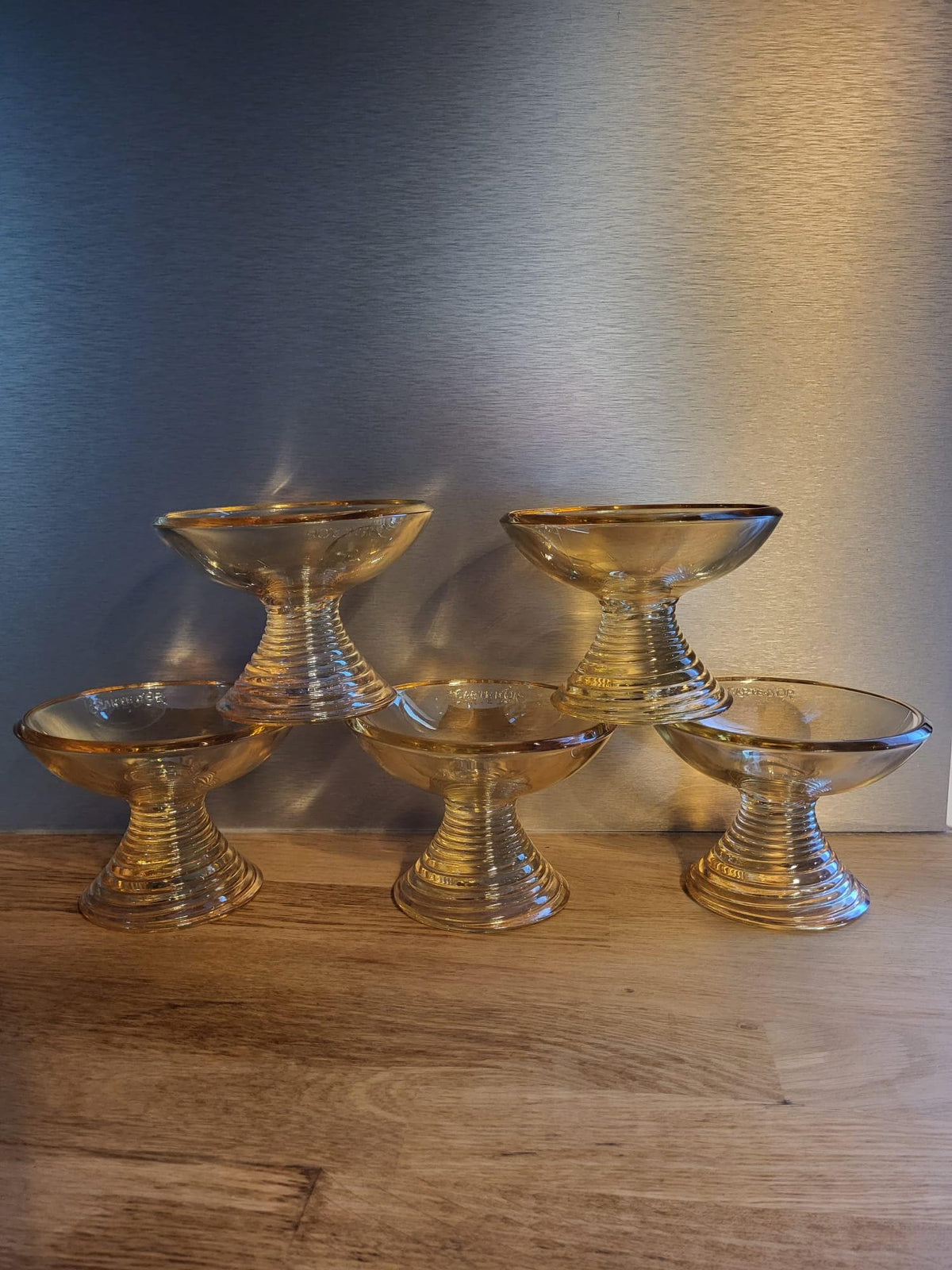 Coupes à glace verre