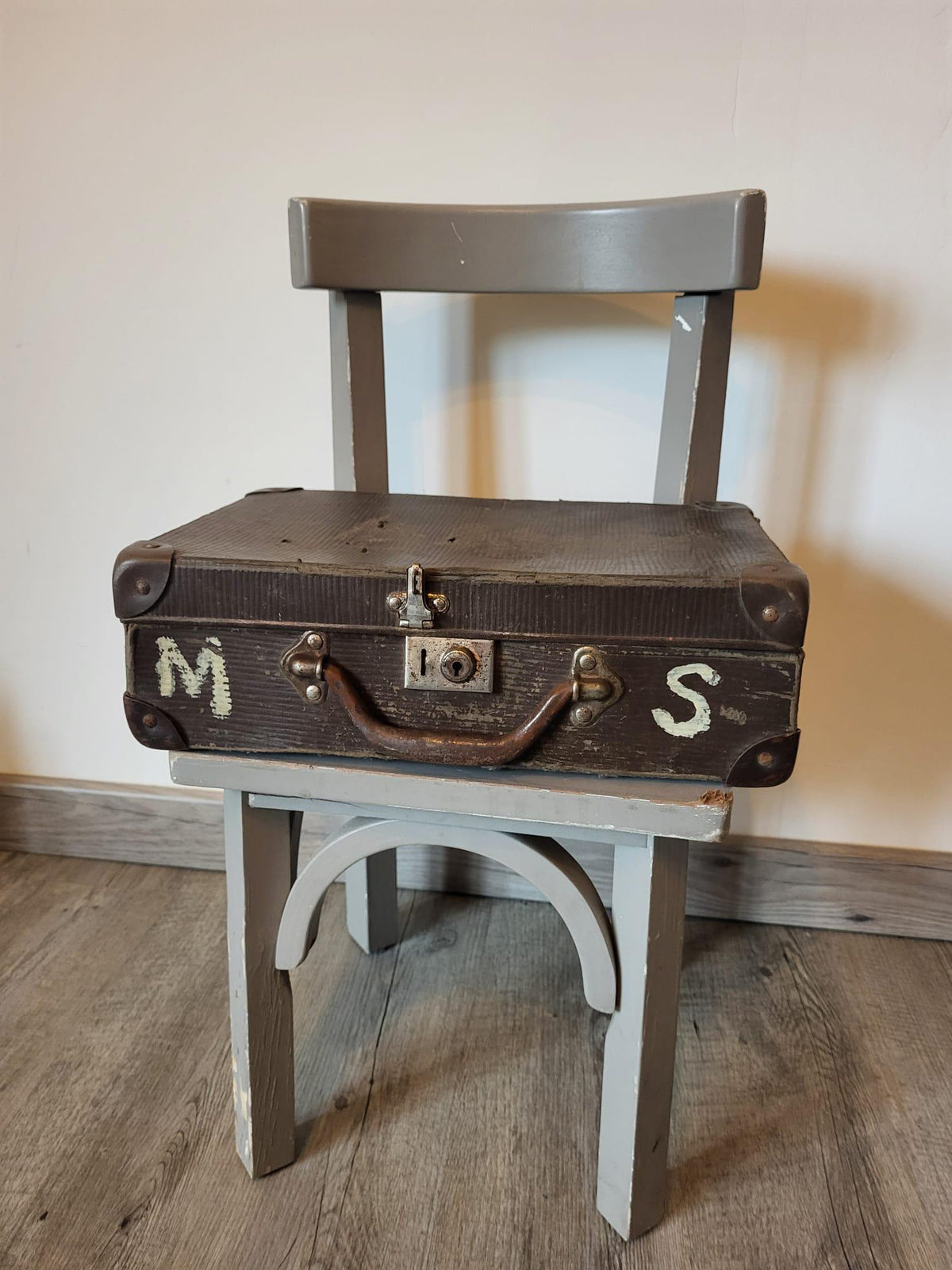 Valisette ancienne carton