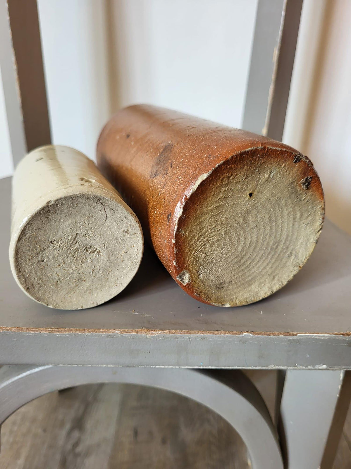 Bouteilles anciennes grès