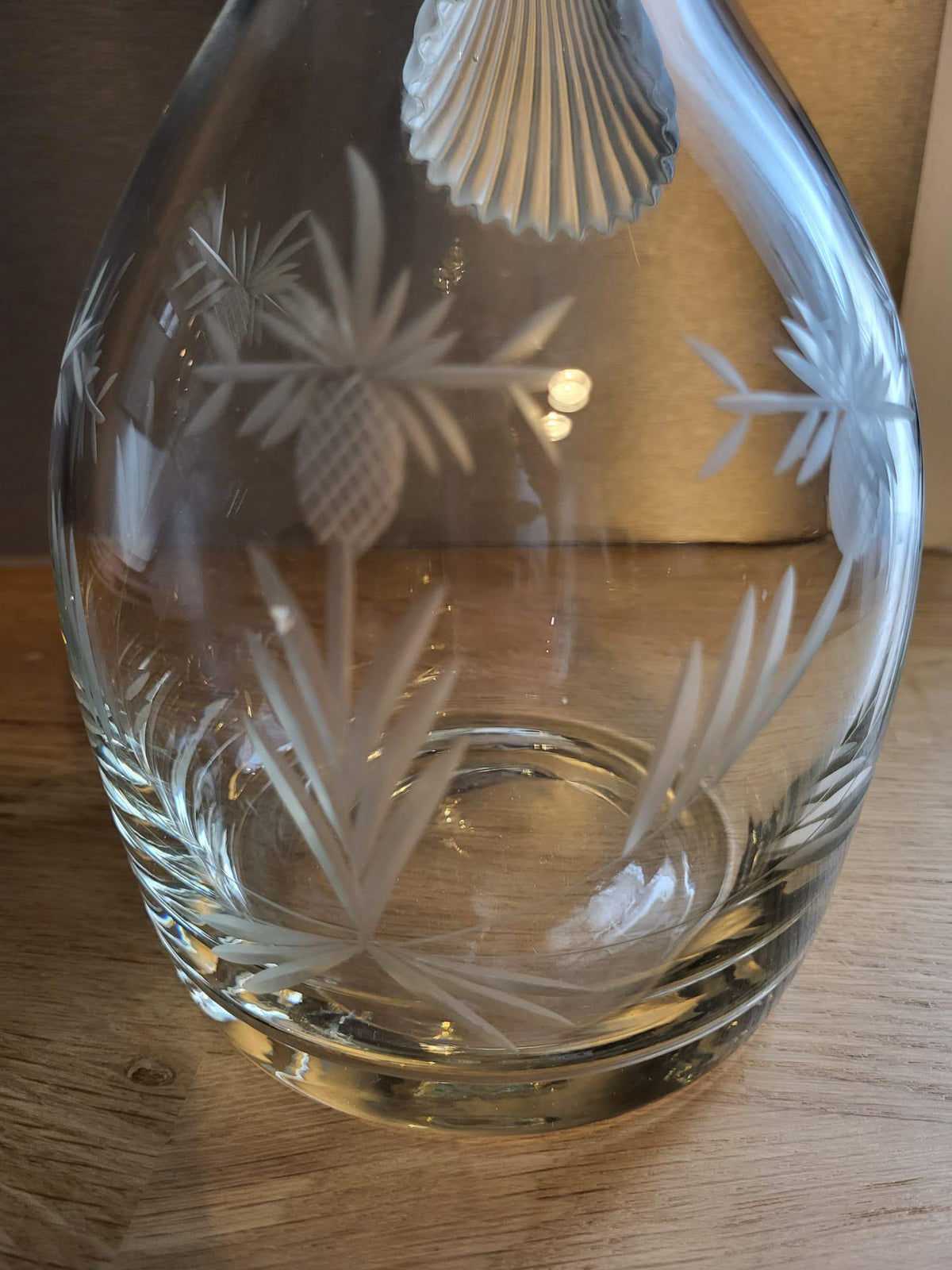 Carafe ancienne verre