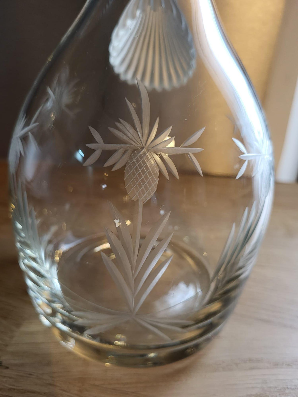 Carafe ancienne verre