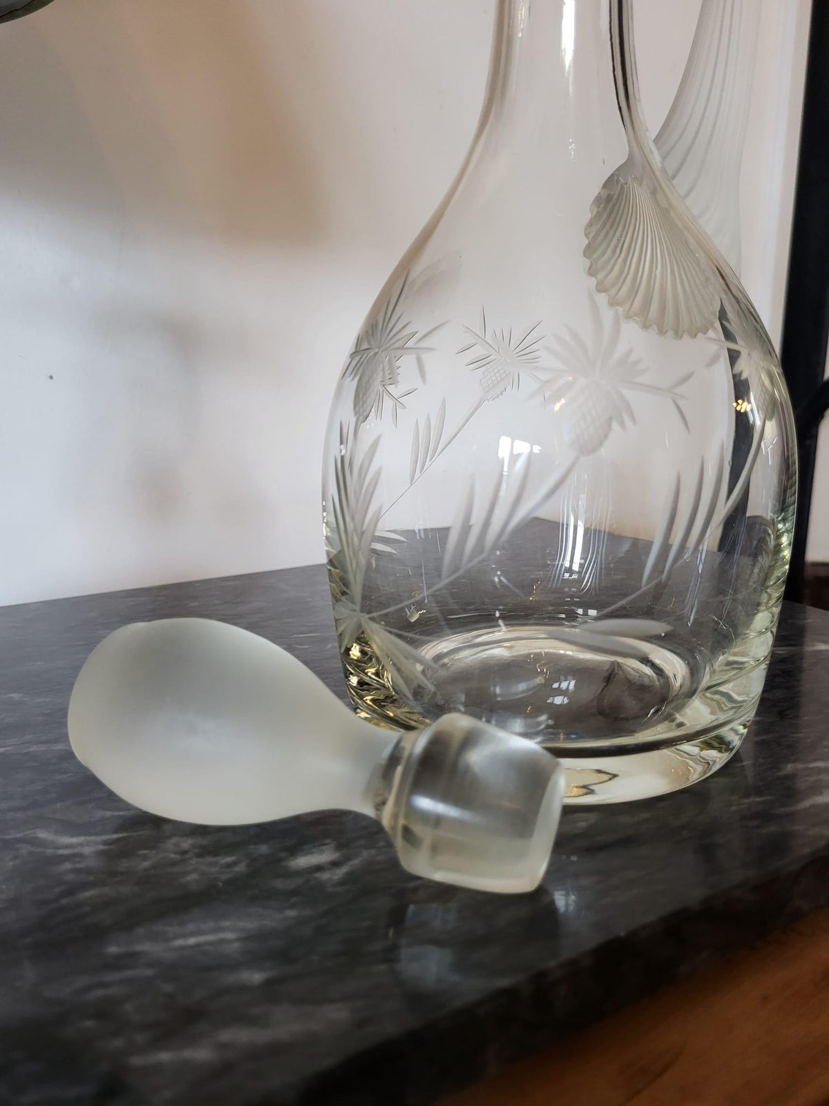 Carafe ancienne verre