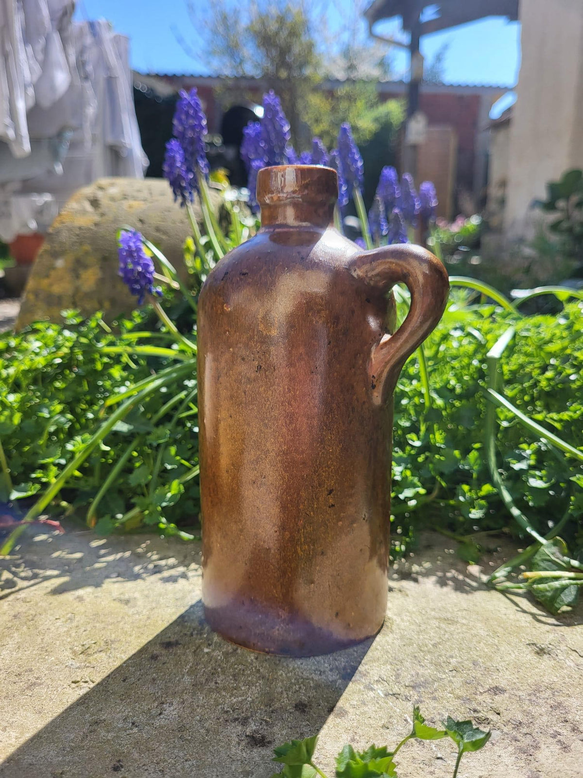 Bouteille en grés