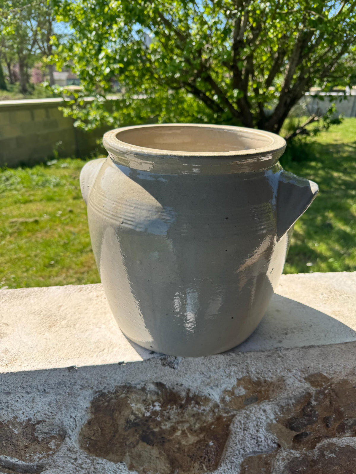 Pot à confit pot en grès