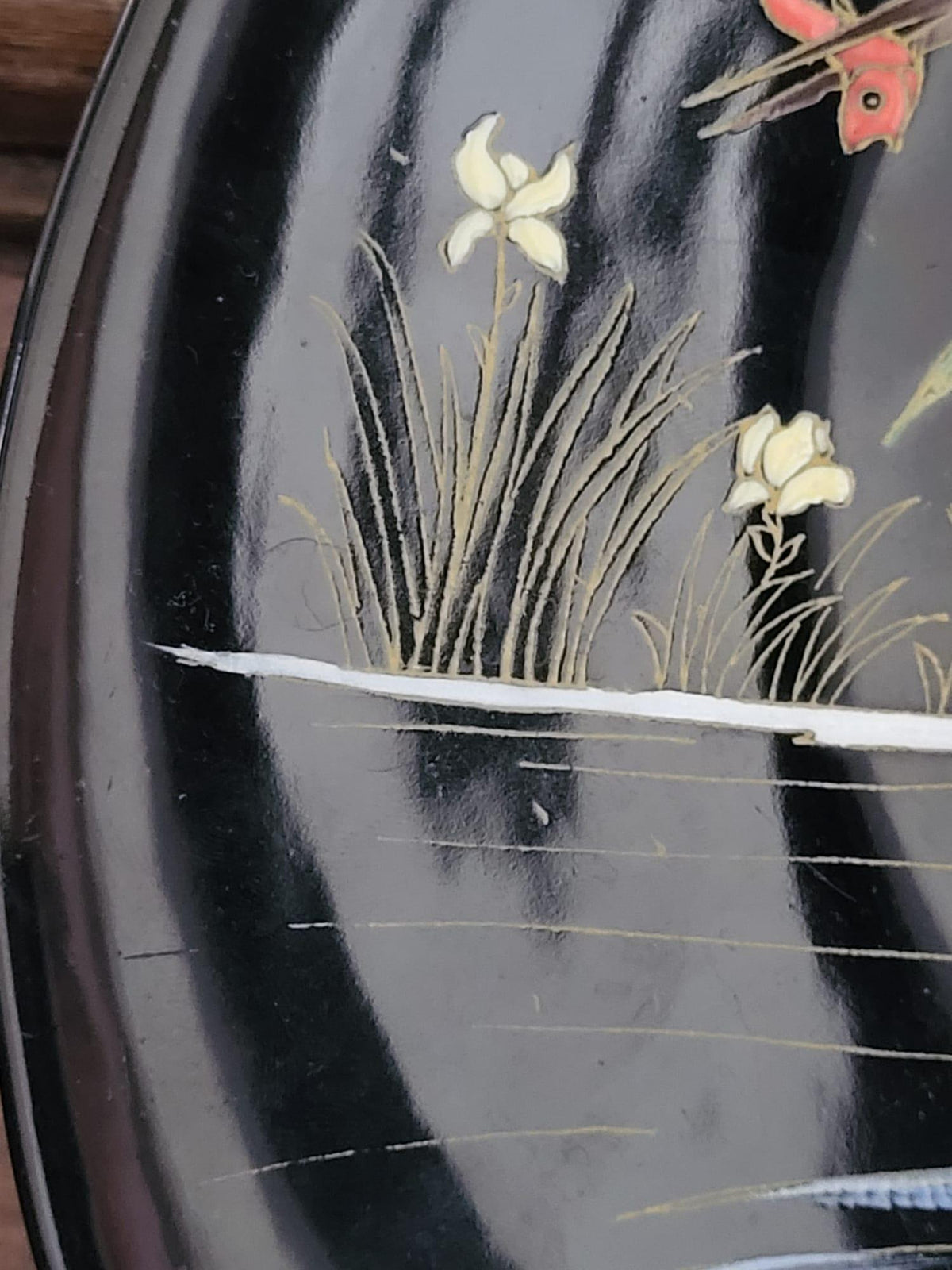 Assiette décorative Longwy