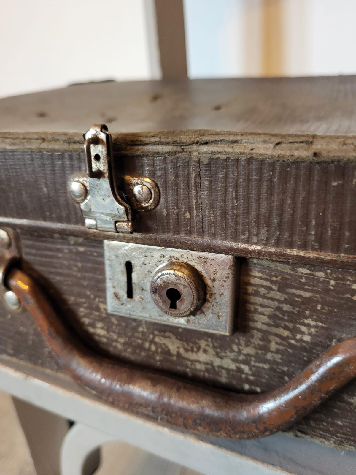 Valisette ancienne carton