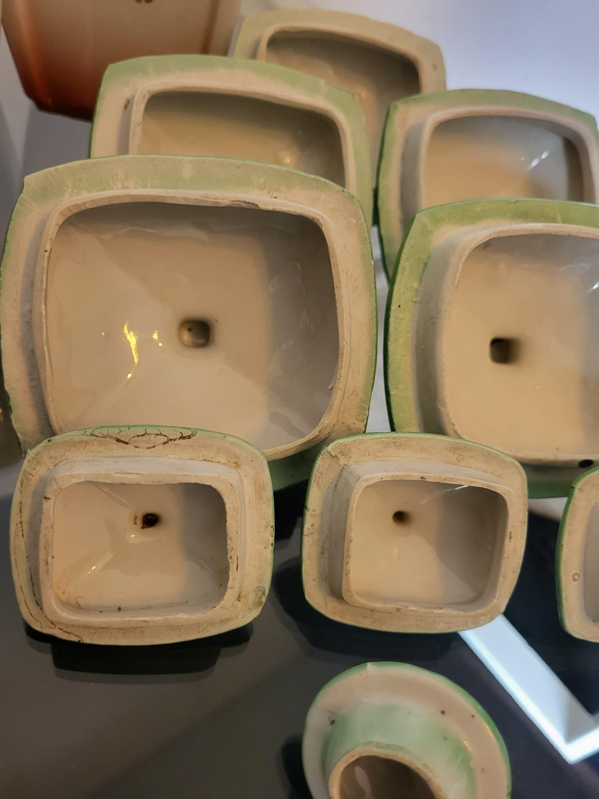 Pots épices porcelaine