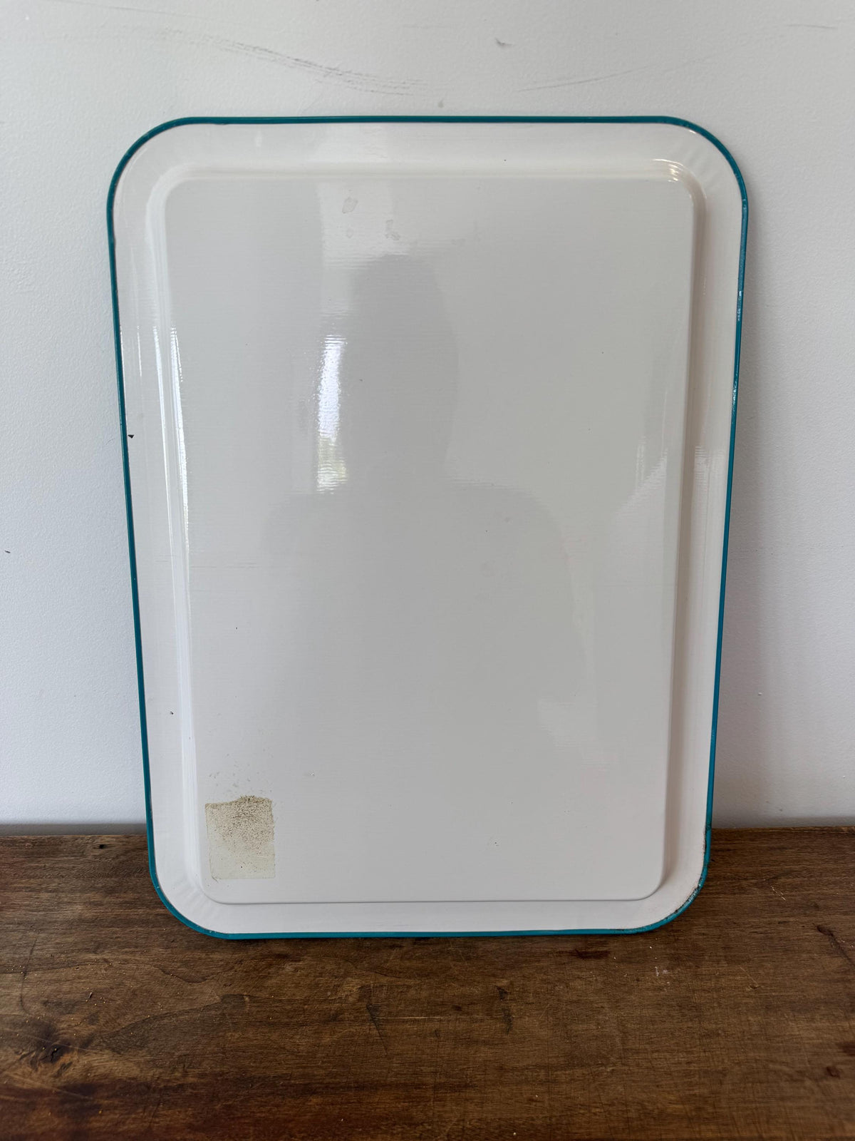 Plateau CocaCola bleu vintage