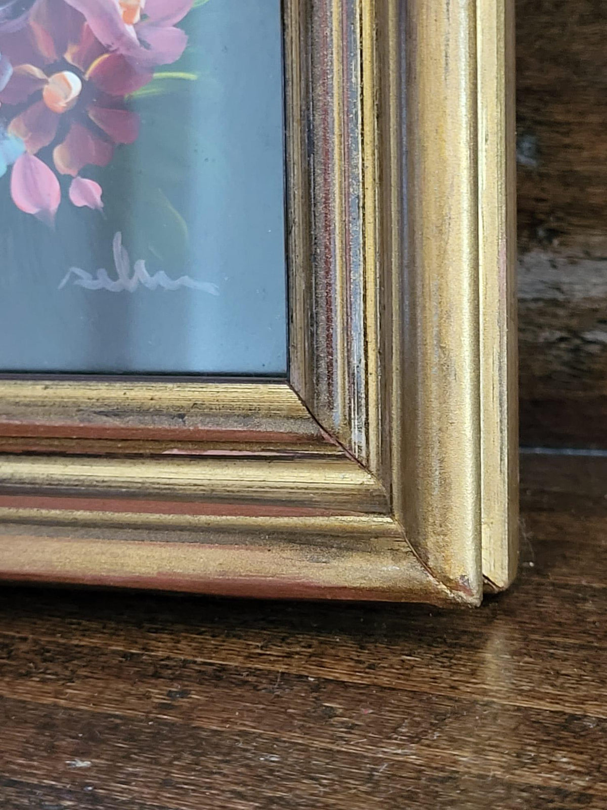 Petit tableau doré