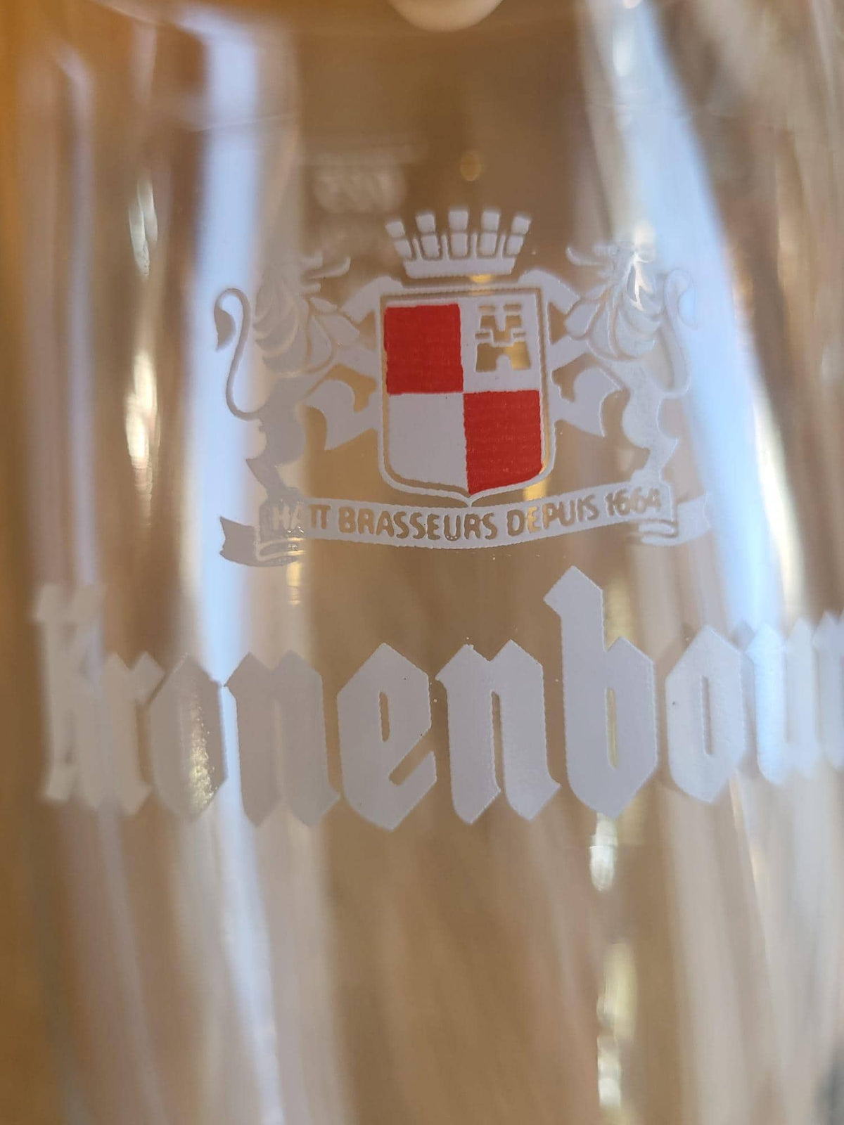 Verres à bière Kronenbourg