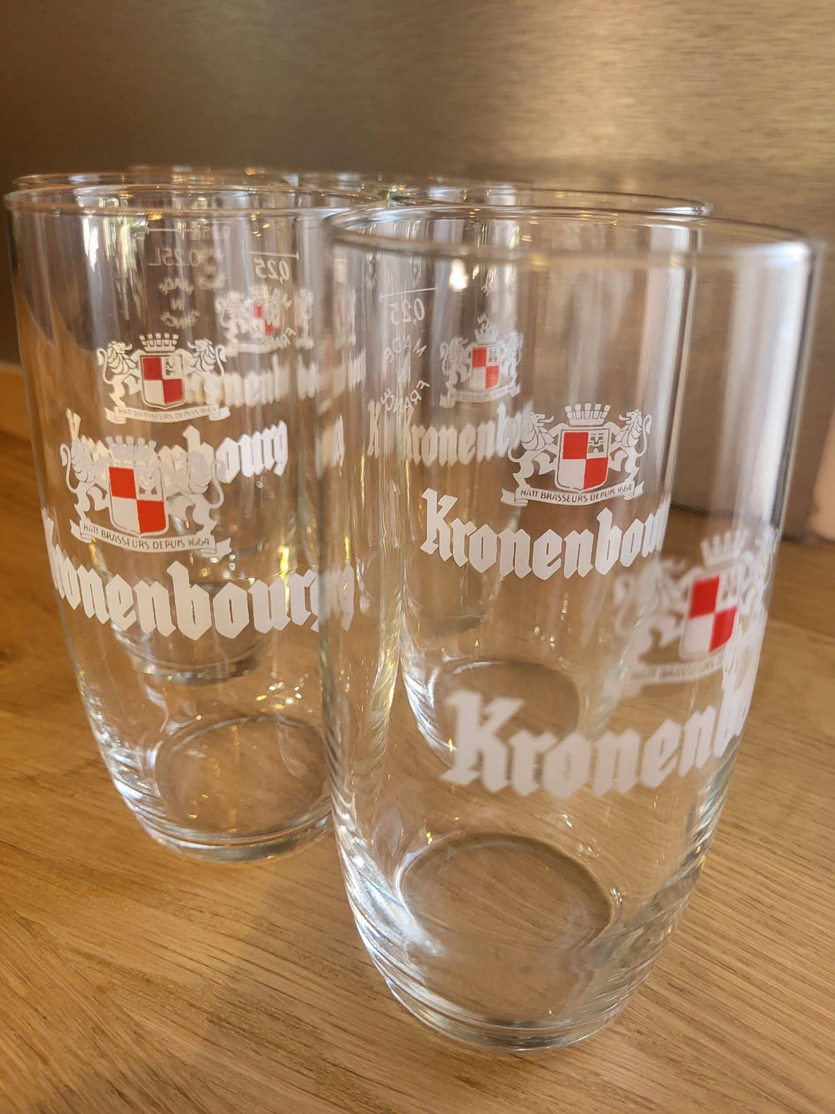 Verres à bière Kronenbourg