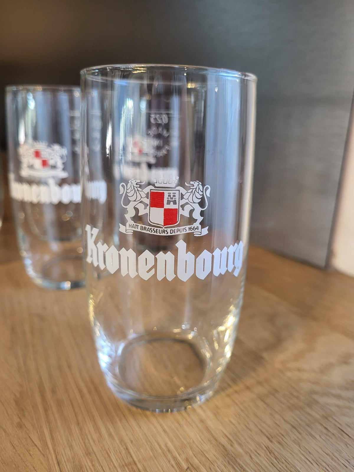 Verres à bière Kronenbourg