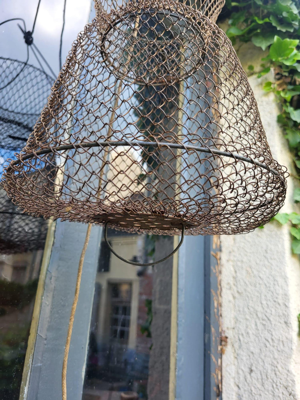 Bourriche pêche vintage