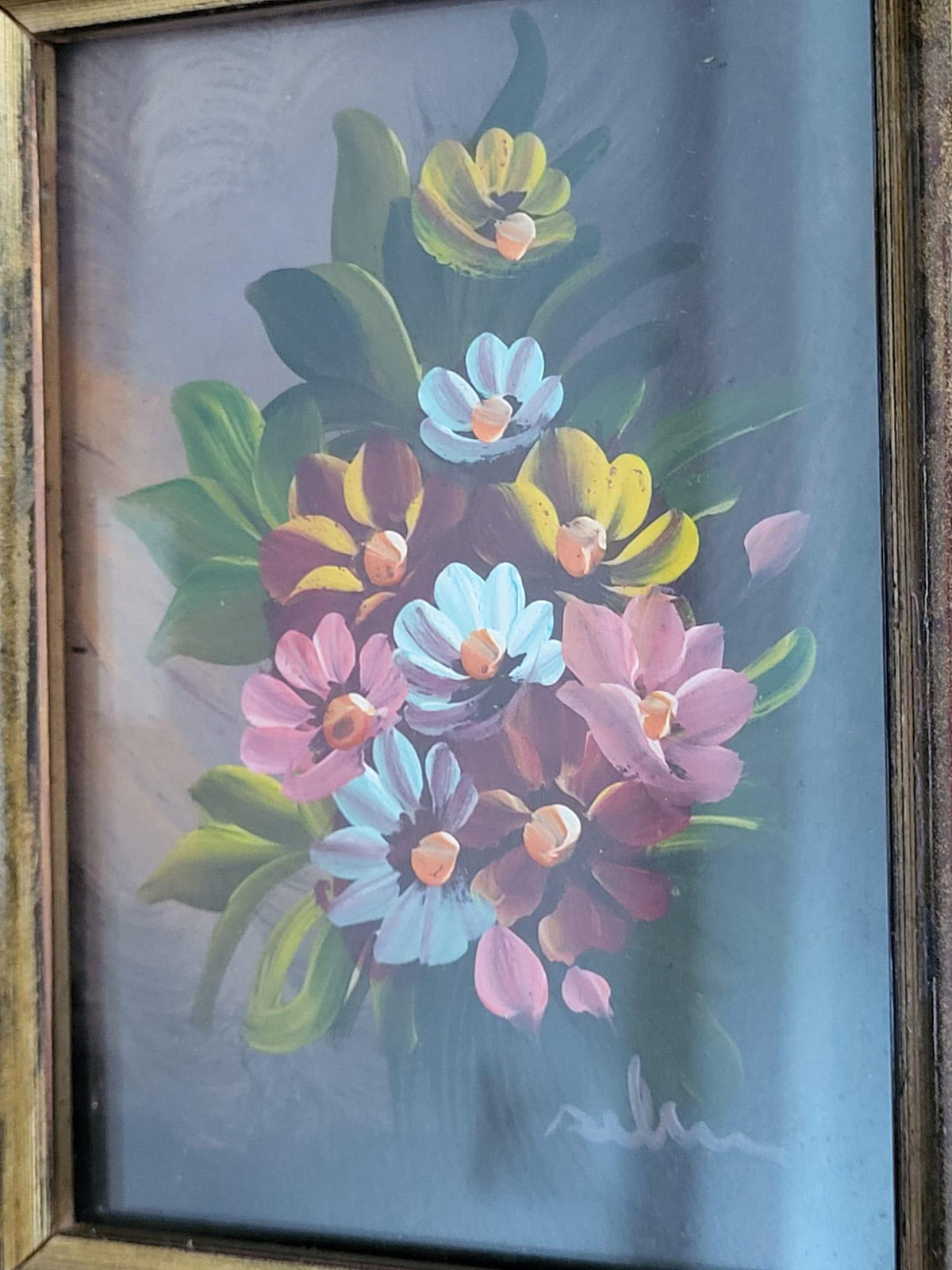 Petit tableau doré