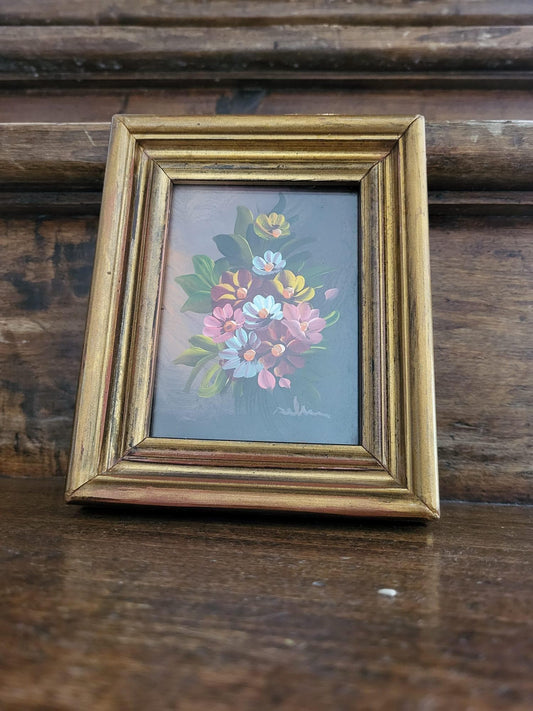Petit tableau doré