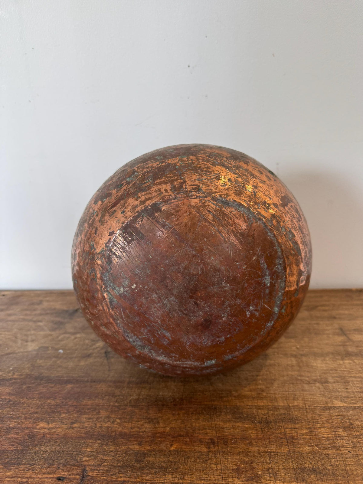 Pot chaudron ancien cuivre