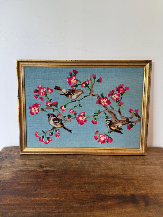 Tableau canevas oiseaux