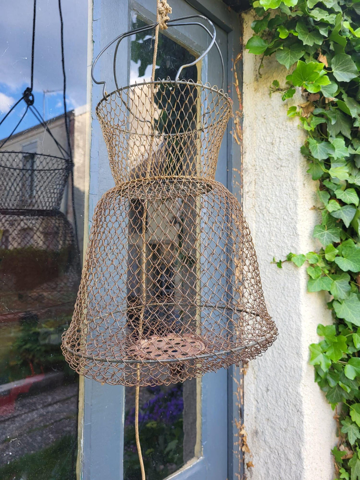 Bourriche pêche vintage