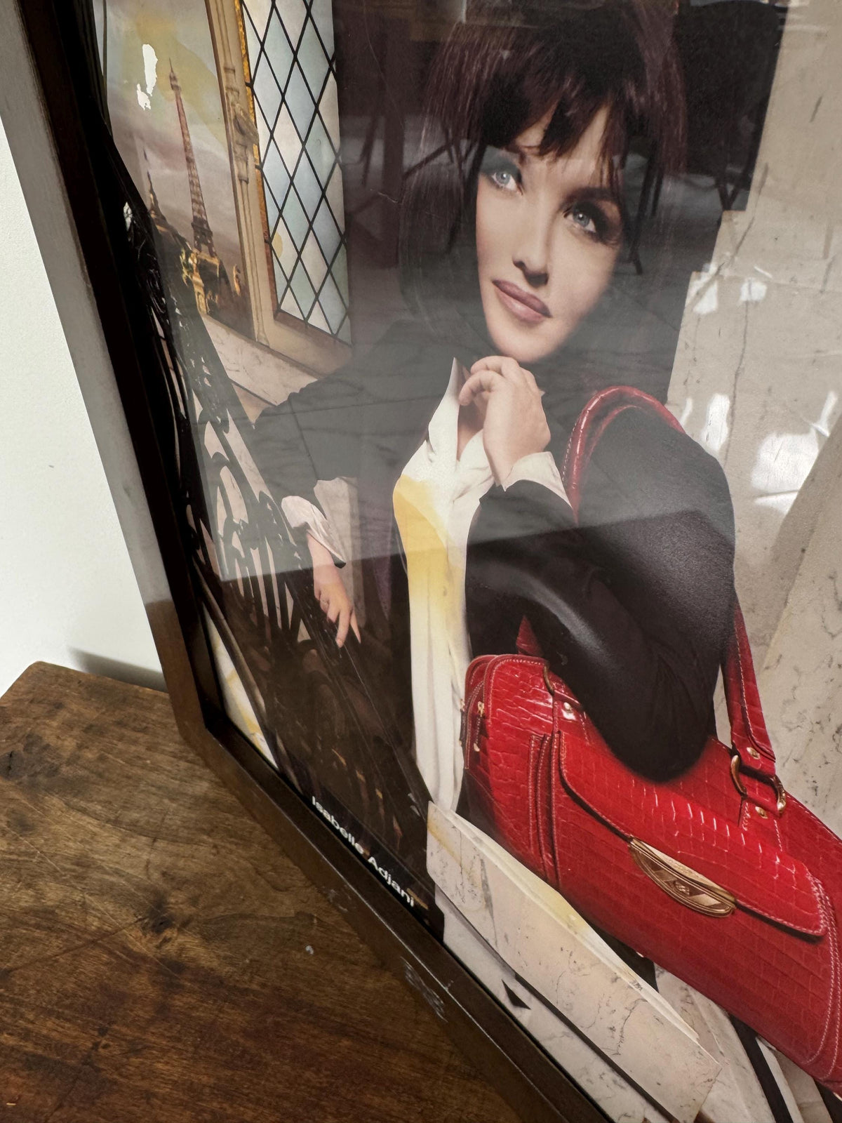 Cadre publicitaire LANCEL PARIS