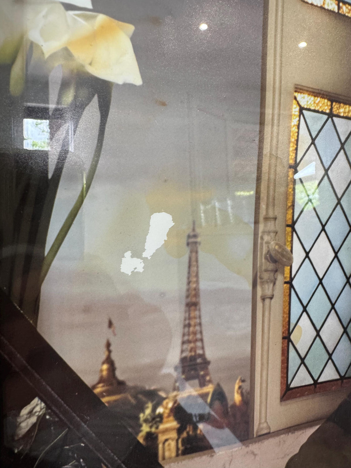 Cadre publicitaire LANCEL PARIS