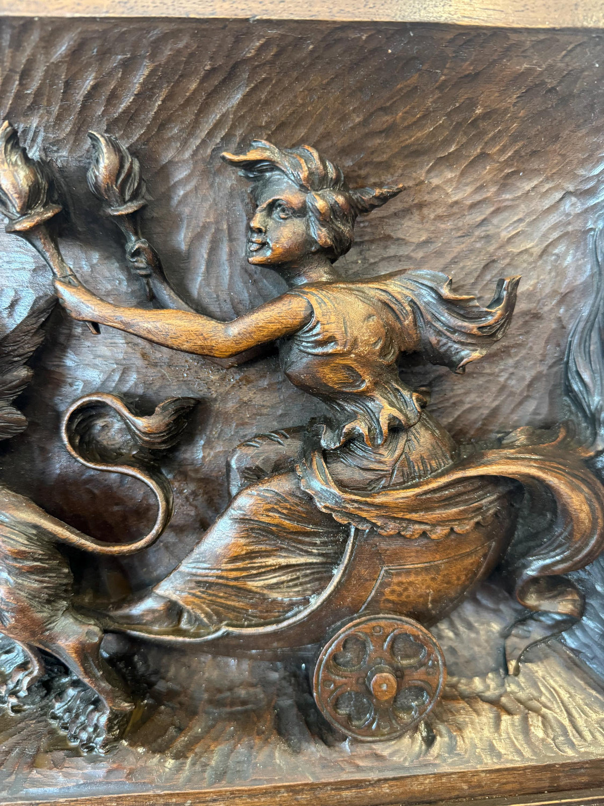 Porte ancienne buffet bois