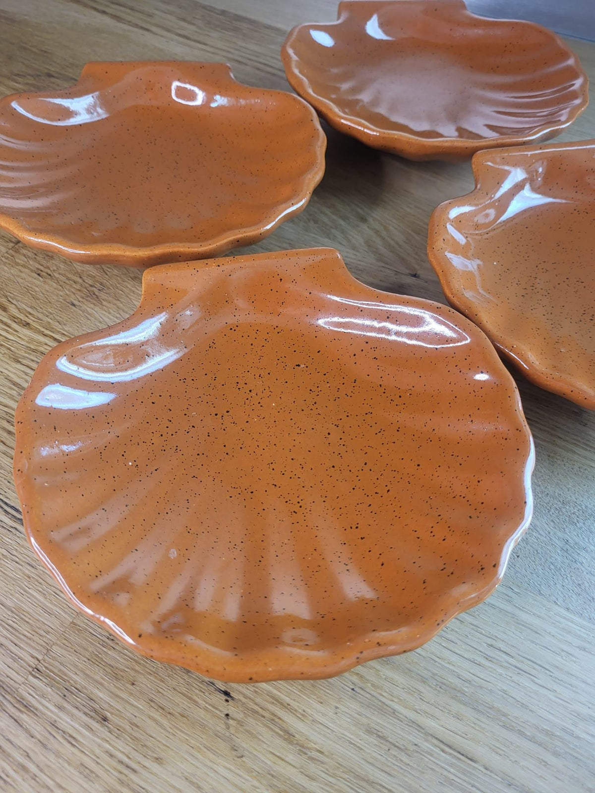 Coupelles coquillages vintage Emile Henry