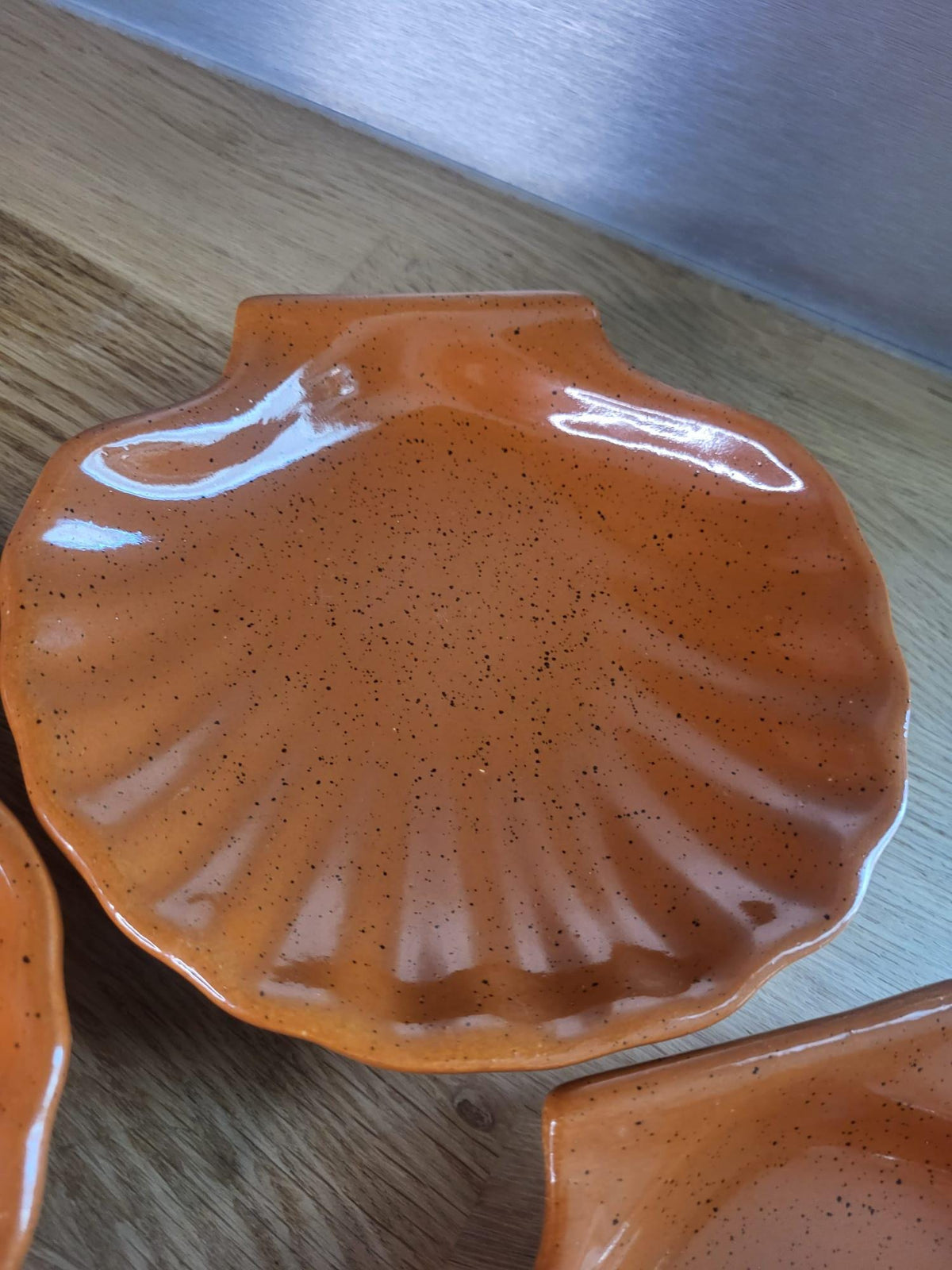 Coupelles coquillages vintage Emile Henry