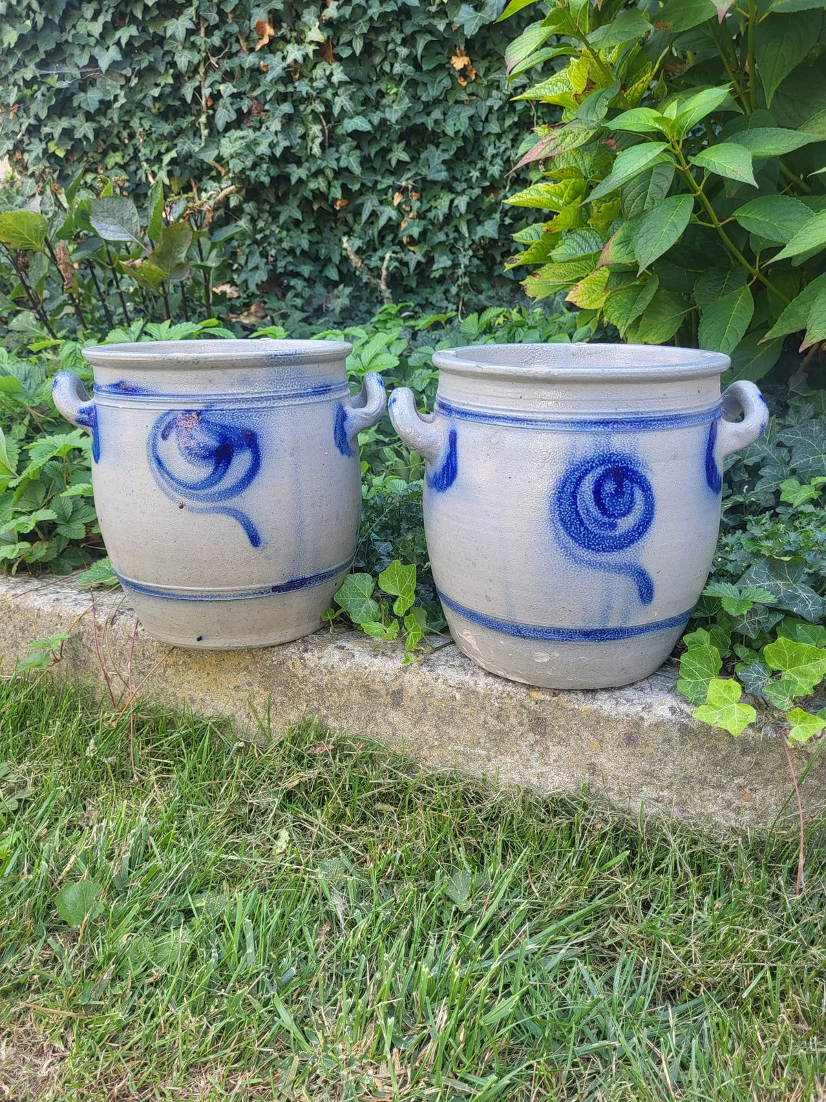 Pots anciens grès d'Alsace
