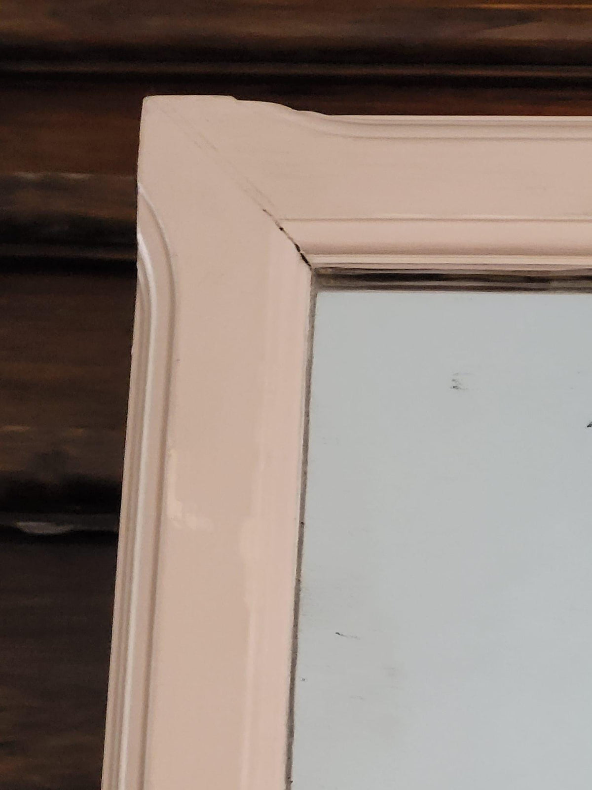 Miroir ancien en bois