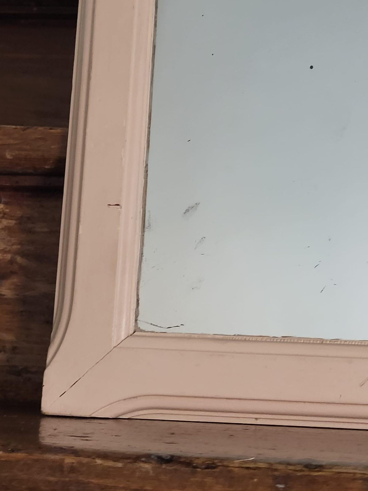 Miroir ancien en bois
