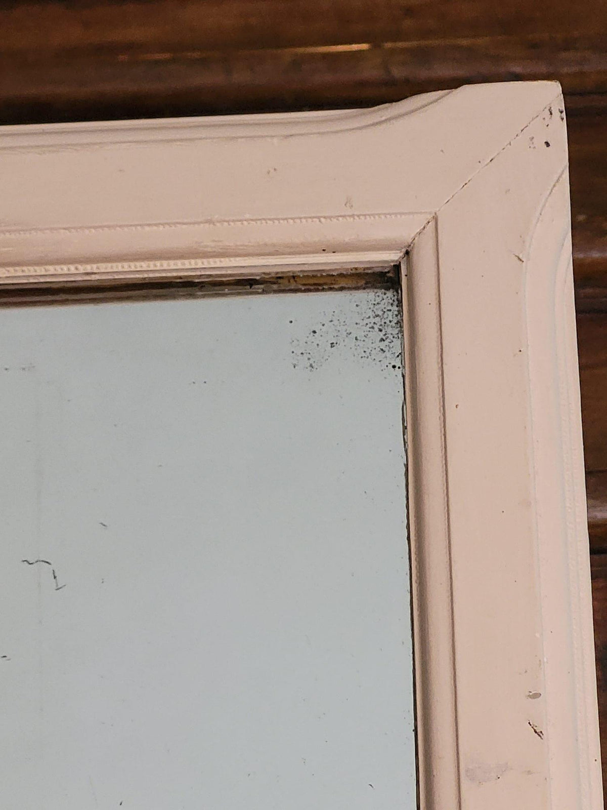 Miroir ancien en bois