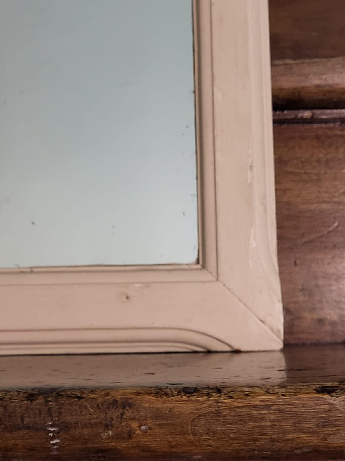 Miroir ancien en bois