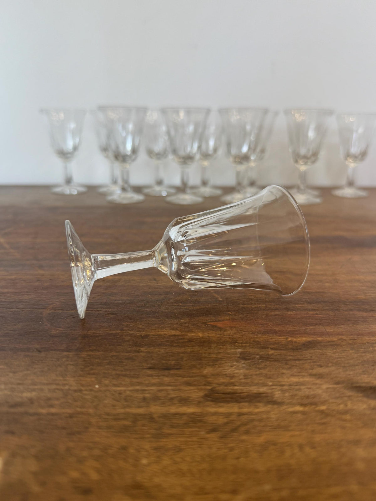 Verres cristal France vintage Luminarc