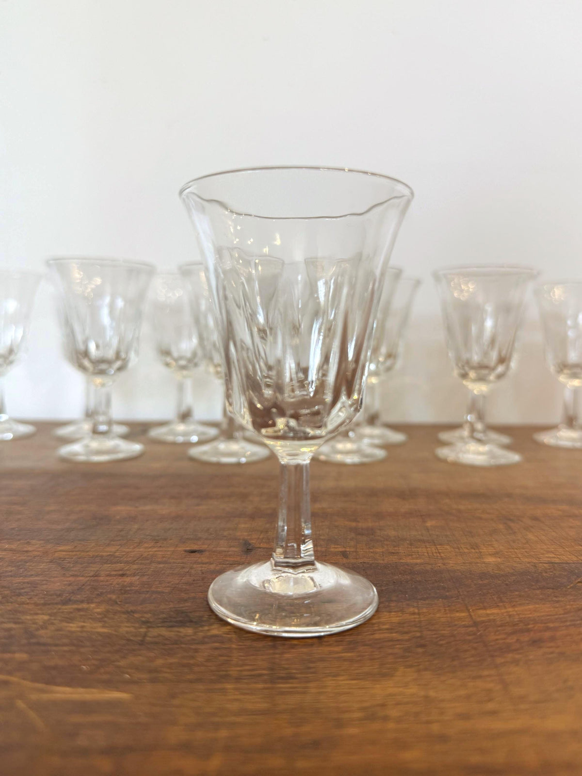 Verres cristal France vintage Luminarc