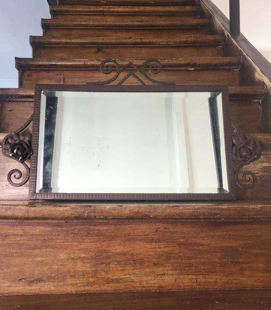 Miroir Art Déco Fer Forgé