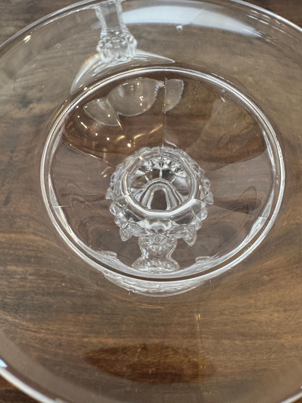 Bougeoir cristal d'arques