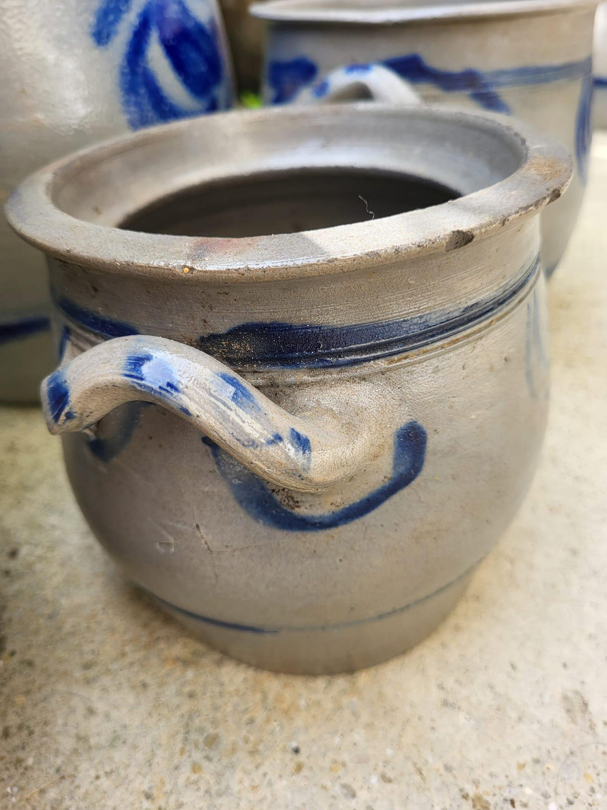 Pots anciens en Grès