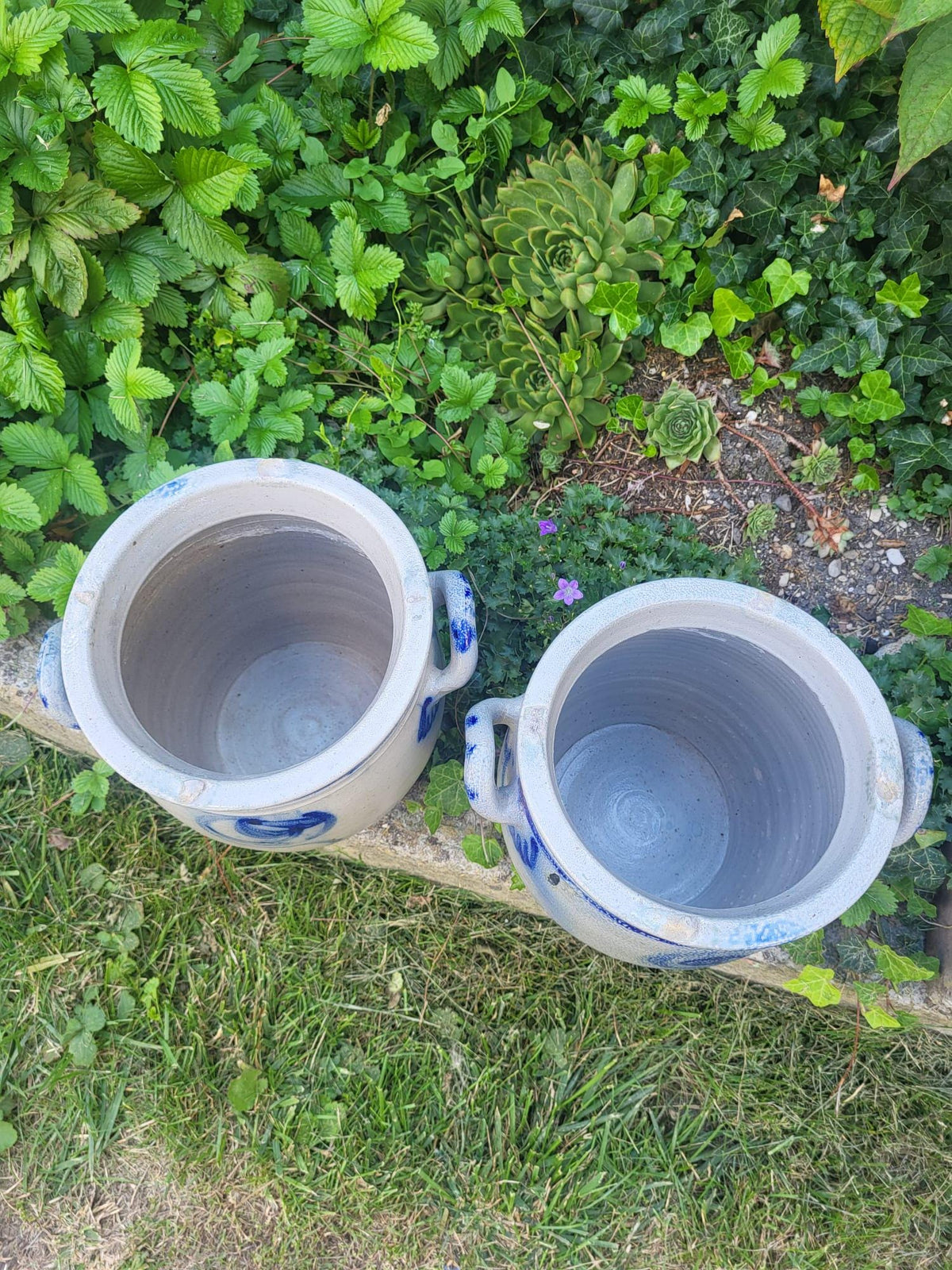 Pots anciens grès d'Alsace