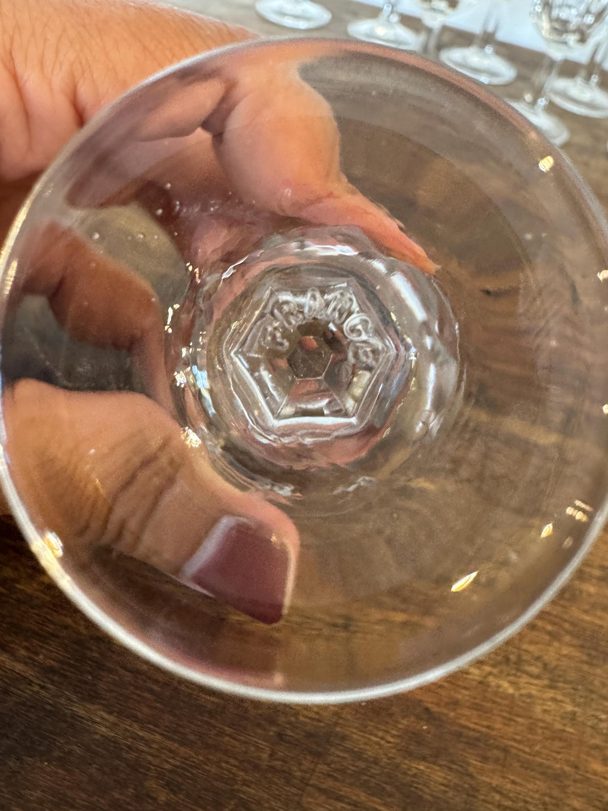Verres cristal France vintage Luminarc