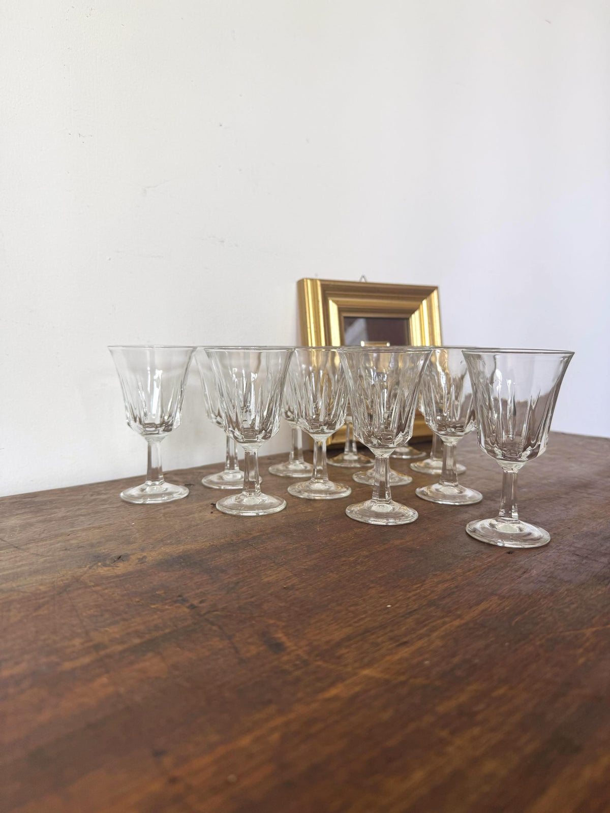 Verres cristal France vintage Luminarc