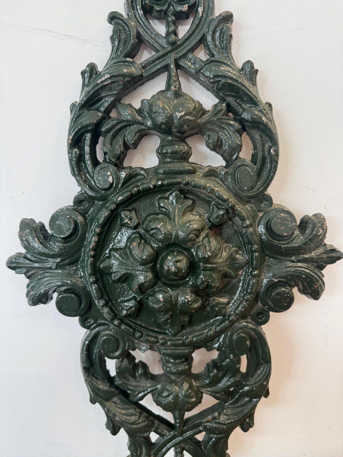 Rosace fonte ornement palmette
